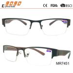 latest classic fashion reading glasses with stainless steel, suitable for men
