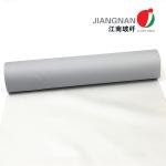 0.45mm PU Coated Fiberglass Fabric Cloth For Shopping Mall Smoke Curtain