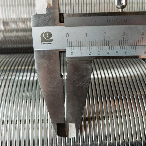 Stainless Steel Wedge Wire Screen for Square Profile Separation Application