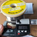 Corrosion Resistance Pure Nickel Metal Wire High 99.9% Purity 0.025mm Thickness