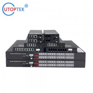 Wholesale 1/2/4/8/16/24/32/64Channels Telephone Optical Transceiver Voice Fiber Multiplexer Fxs/Fxo Pcm Mux from china suppliers