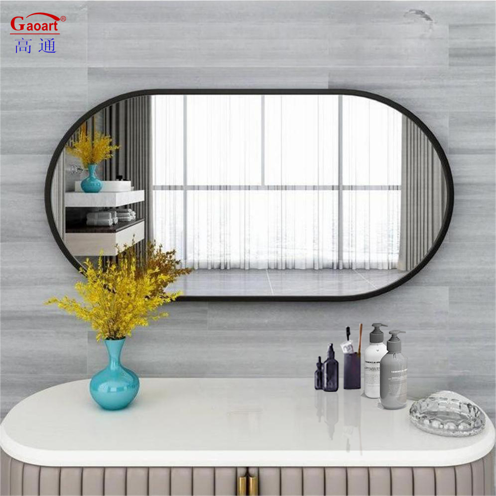 Customized Size Full Length Polished Round Wall Mirror for Bathroom Occasion Ever day