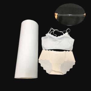 Wholesale Elastic Glue Hot Melt Film 150cm Adhesive Polyurethane Film For Panties / Underwear / Bra from china suppliers
