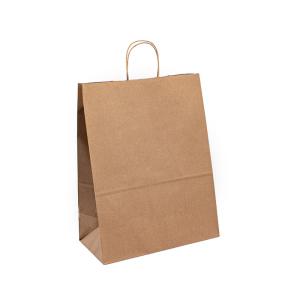 Wholesale White Brown Kraft Gift Craft Shopping Paper Bag With Handles from china suppliers