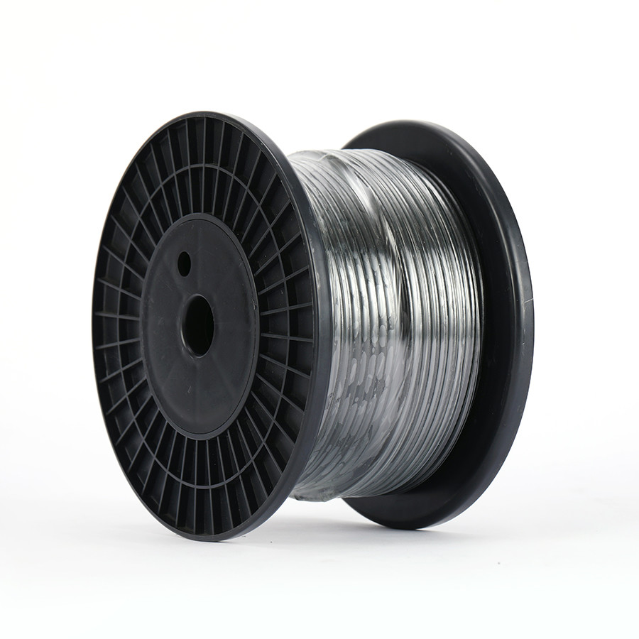 PVC Black Steel Wire Rope With Pvc Coating high strength and low wear resistance