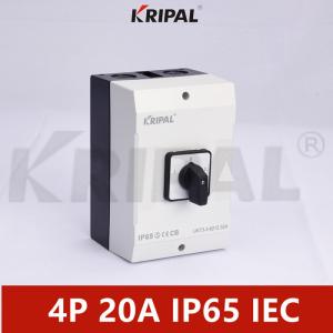 Wholesale 4P 3phase 230-440V Waterproof Selector Switch IEC Standard IP65​ from china suppliers