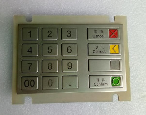 Metal Wincor ATM Keyboard V5 EPP FRA CES PCI 1750066406 1750132052 1750155883 1750132107 1750132097 1750132091
