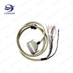 UL94-V0 09563005604 Soldering PA6 GRAY Wiring Harness Harting 44PIN Add Multi