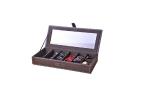 Sunglasses Jewelry Packaging Boxes Custom Imitation Leather Material Metal Lock