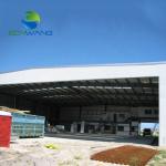 Welded H Steel Building Structure For Industrial Storage
