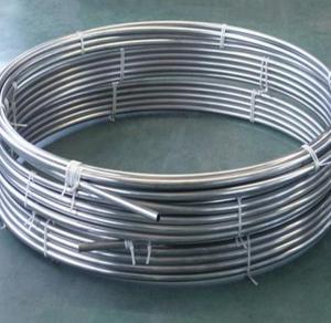 Wholesale Welded Round Stainless Steel Tubing Coil 200 - 1000mm For Beer Drinks Evaporator from china suppliers