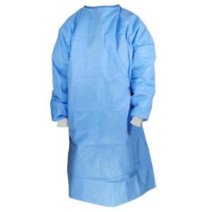 Wholesale Blue Color Disposable Isolation Gowns L XL XXL M Size Available from china suppliers
