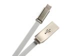 Hot Sale 1m 2m 3m Zinc alloy Stainless Steel Charger 8 pin Usb cable for Iphone