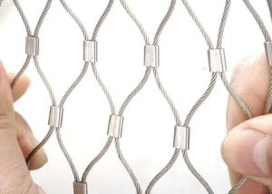 Wholesale 316 Stainless Steel Mesh Balustrade Wire Mesh 3mm Anti Dropping Mesh from china suppliers