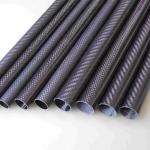 Super Light & High Stiffness 30mm - 27mm Roll Wrapped Carbon Fibre Tube