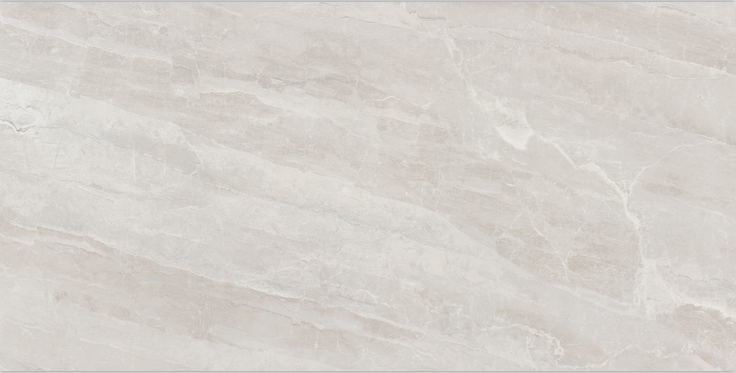 Large Tiles Light Gray Marble Looks Full Body Porcelain Floor And Background Tile 750x150cm