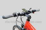 Red 38km/h Electric Pedal Assist Mountain Bike 48V 500W Gear Motor