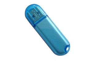 Wholesale 64G 2.0 blue color plastic USB with customized logo and package show life brand from china suppliers
