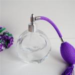 perfume bottle 50-170ml recycled glass bottles black blue red pink green cap