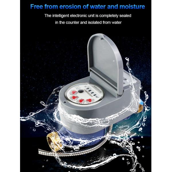 Mbus Rs485 Gprs Gsm Smart Water Meter Brass Body Automated Water Meter