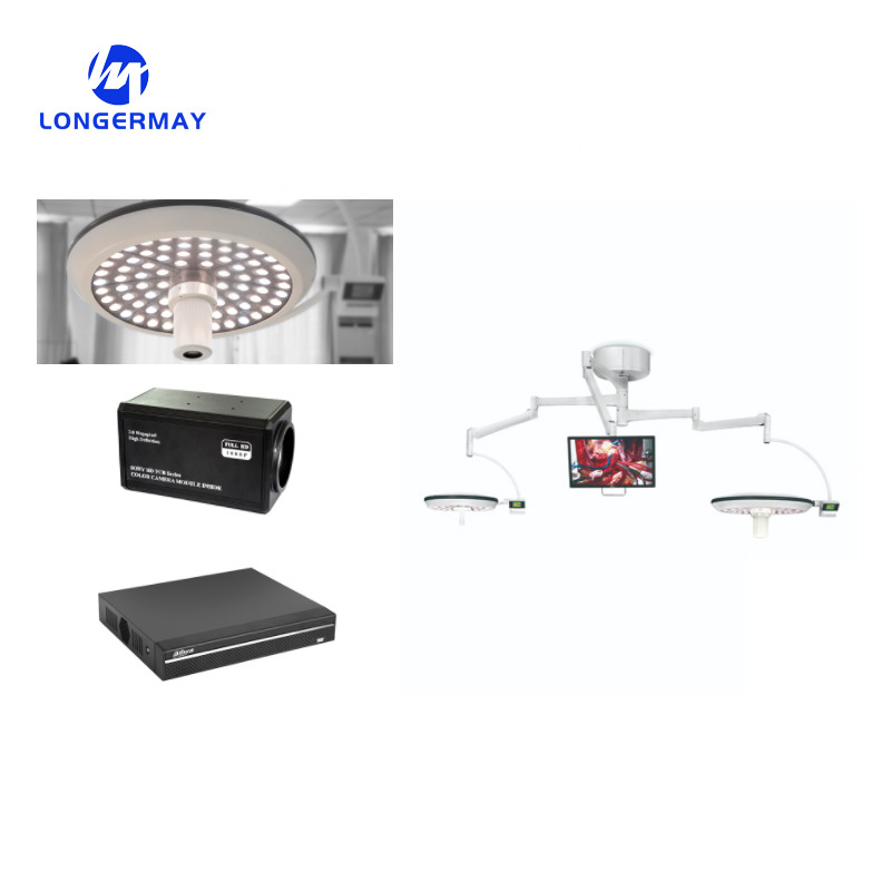 Led Surgical Lights Germany Spare Parts Good Prices With Carmera Double Head Celling Veterinary Use Surgery Lamps Good Prices