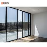Exterior Powder Coated Aluminum Sliding Glass Door Australian Standard