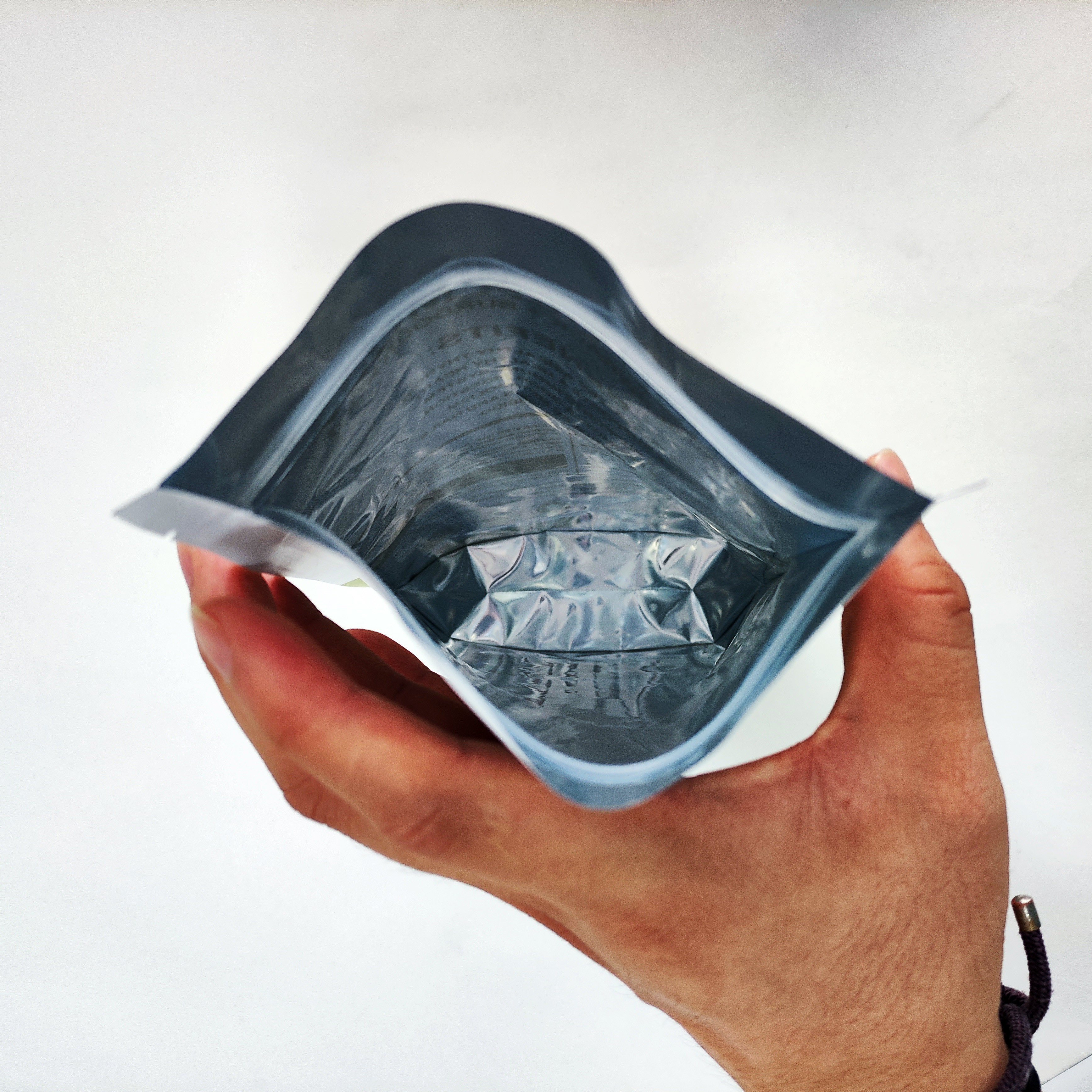 Zipper Resealable Stand Up Mylar Bag Gravure Printing For Powder