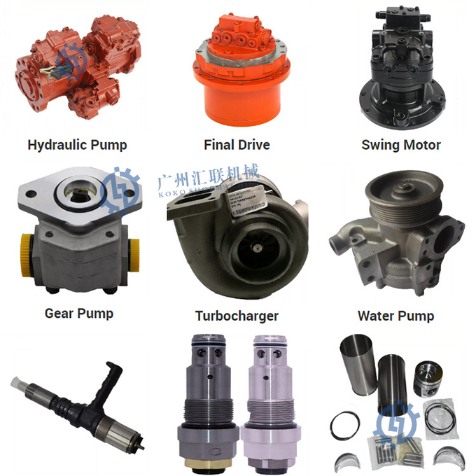 Excavator Main Hydraulic Gear Pump AP2D18 AP2D25 AP2D28  AP2D36 Excavator Gear Pump 1