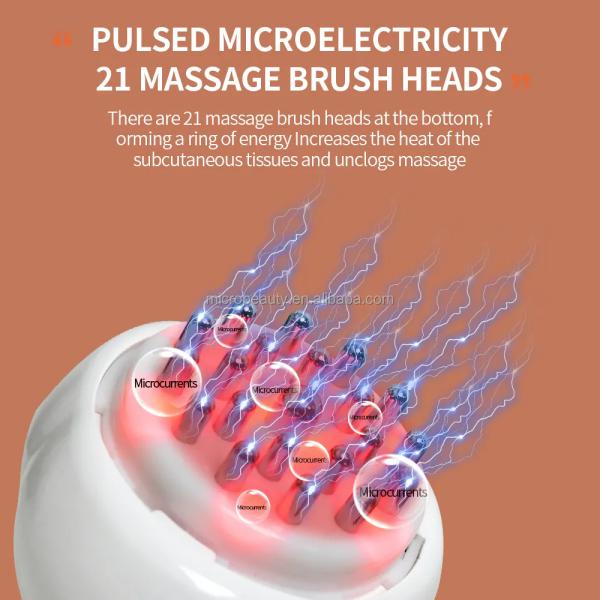 EMS Electric Body Massage Instrument Microcurrent Red Light Slimming Beauty Machine