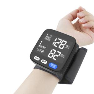 Wholesale AAA Battery Digital Blood Pressure Monitor Wrist Type ABS Plastic Healthcare Medical Supplies from china suppliers