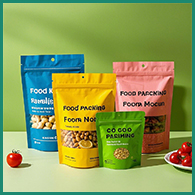Customized Size Custom Food Grade Packaging Plastic Bags Flat Bottom Stand Bag Ziplock Resealable Packaging 1g To 10kilo Customized Logo