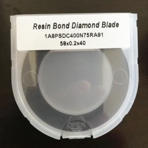 Wholesale Semiconductor Diamond Saw Blades , 0.2mm Wafer Dicing Blade from china suppliers