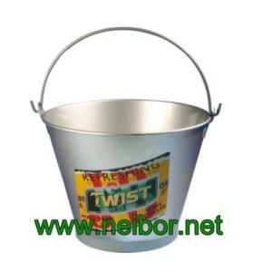 Wholesale high quality metal tin beer bucket ice bucket beer coolers with custom printing Logo from china suppliers