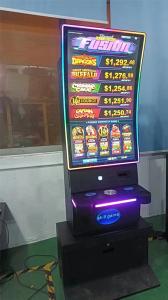 Wholesale Curved PCPA Touch Slot Machine Base Cabinet Skill Gaming Touch Monitor Metal 43 Inch from china suppliers