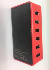 Wholesale Fast 100 V - 240 V Multi USB Travel Charger Circuit Protection With 6 USB Ports from china suppliers