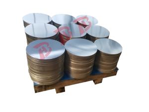 Wholesale 1050 1100 3003 Series Circle Plate Decorative Aluminum Sheet Metal Panels For Cookwares from china suppliers