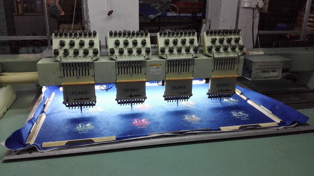 380V Used Tajima Four Head Embroidery Machine Screen Touch TMFD-904