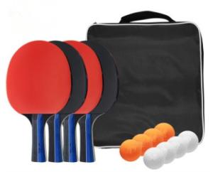 Wholesale 5 Layer Black Plywood EVA 1.8mm Table Tennis Rackets from china suppliers