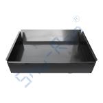 Golf Cart Heavy Duty Black Steel Utility Cargo Box w/ Hardware