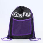 Custom Sports Gym Nylon Breathable Drawstring Packaging Bags
