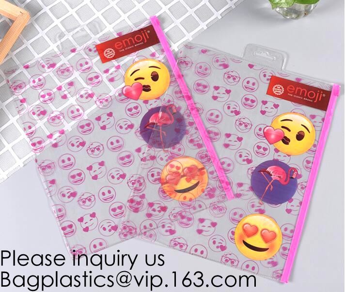 Wholesale Promotional set of 2 travel Kit Pink EVA cosmetic Bag,EVA clear custom waterproof cosmetic bag fashion travel