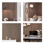 Eco Sound Absorption Oak Veneer Wooden Acoustic Panel Decorative