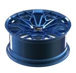 PCD 5-112 3 Piece Wheels 18 Inch Blue Custom 3 Piece Rims