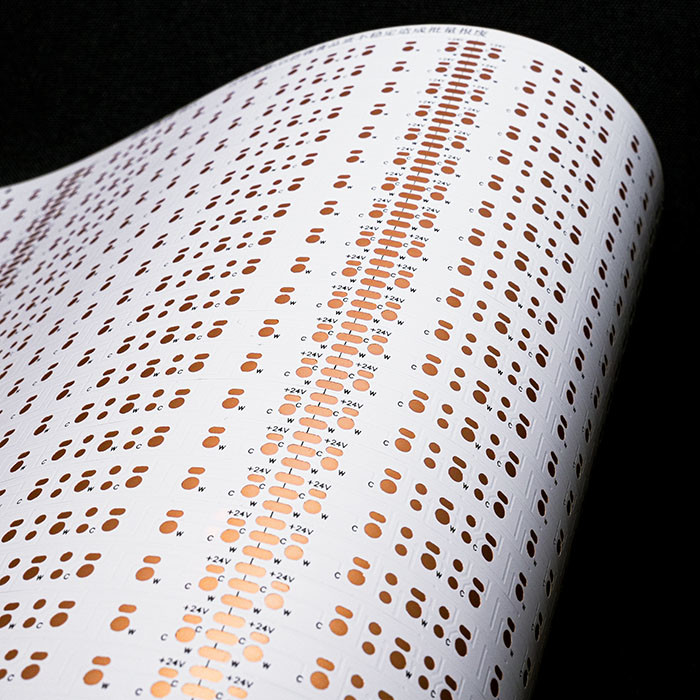 Customizable LED Strip Flex PCB Manufacturing 60 Light Beads 2835 FPCB 24V Board