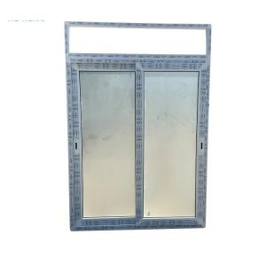 Wholesale White PVC UPVC Sliding Doors Sound Insulation Tempered Glass Sliding Door from china suppliers