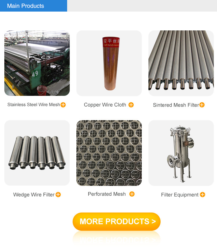1.0mm Automatic Self Cleaning 300um Sintered Filter Elements Metal Cartridges