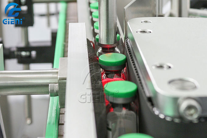 Lyophilized Powder Bottle Labeling Machine 20-90mm Cosmetic Glass Vial Labeling Machine