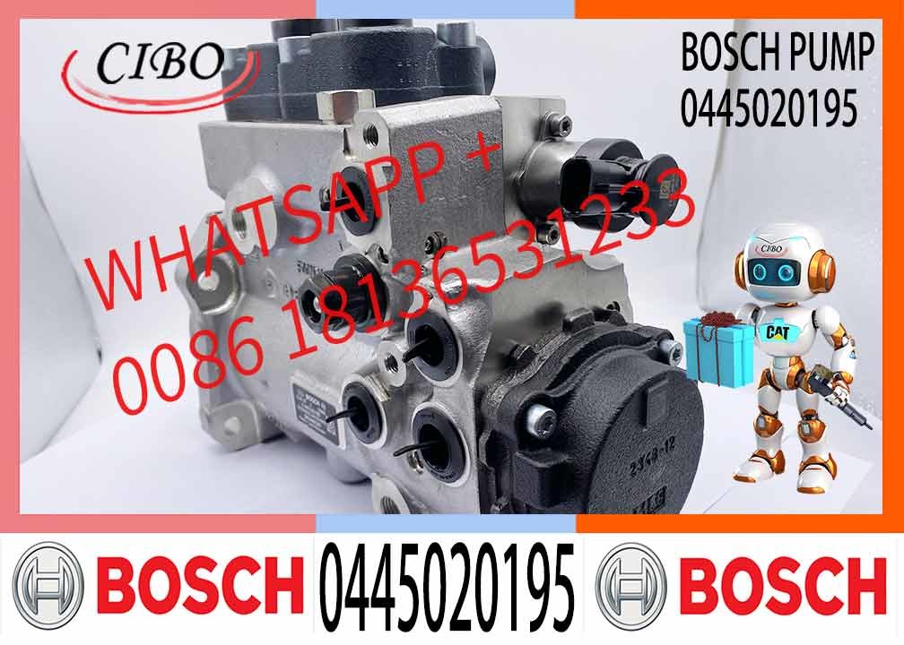 High Quality Construction machinery parts fuel injection pump 0445020160 0445020195