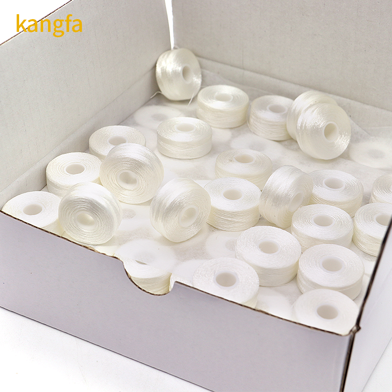 Fast Delivery Kangfa Pre-wound Bobbin Thread for Particular Embroidery and Sewing