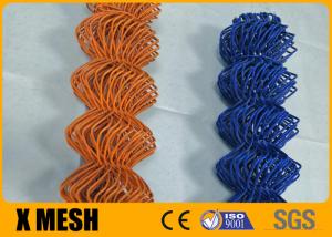 Wholesale Brown Vinyl Chain Link Fence ASTM F668 Steel Hurricane Wire Netting from china suppliers